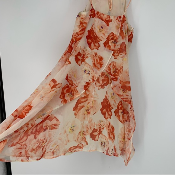 BCBGeneration Floral Halter Top Dress  XS - Picture 12 of 16